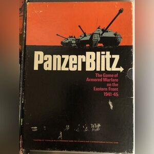 PanzerBlitz Vintage - Avalon Hill Bookshelf Game 1970 - WWII Complete.
